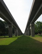Metro door de Bijlmer